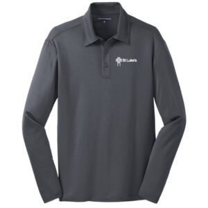 Men's Silk Touch Performance Long Sleeve Polo