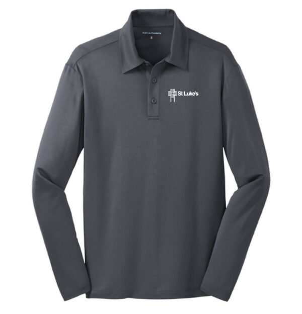 Men's Silk Touch Performance Long Sleeve Polo